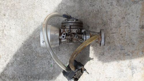 Tillotson alcohol carb w/ intake &amp; fuel pump briggs flathead engine kart racing