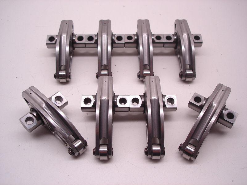 8 nascar t&d hendrick r07 sb2.2 steel shaft rocker arms 2.20 ratio 1.850pv jesel