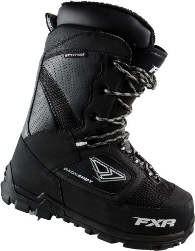 Fxr backshift snowmobile boots black 7