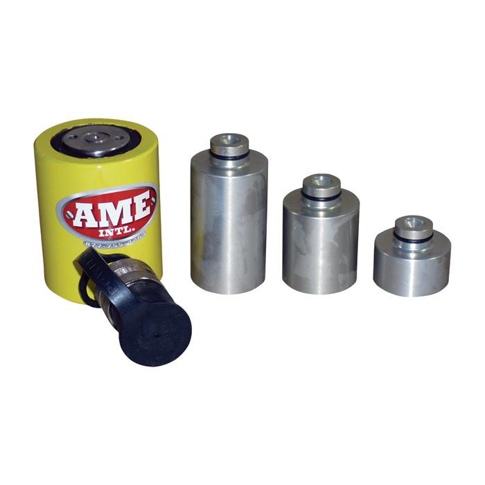 Ame international alum-a-stack hydraulic ram kit-10-ton cap 3 extensions 13070