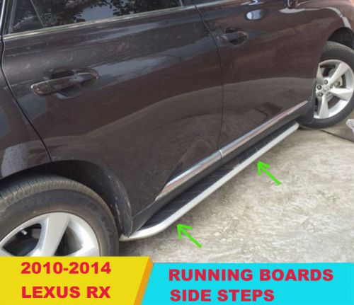 Fit for 2010-2014 lexus rx transcender sport running boards side steps set