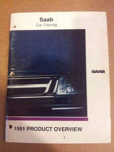 Saab 1991 product overview  ( training book )