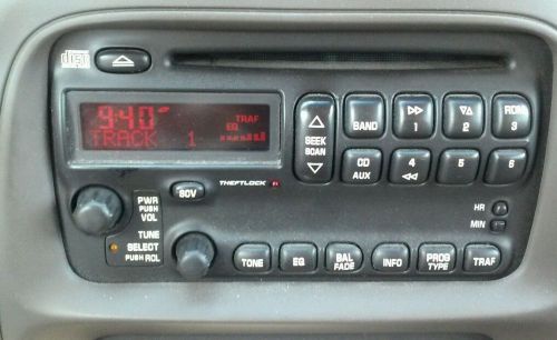 Pontiac bonneville stereo cd player 2000-05