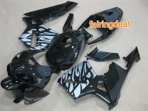 Black injection fairing fit for 2005 2006 honda cbr 600rr 05f5 abs plastic m81