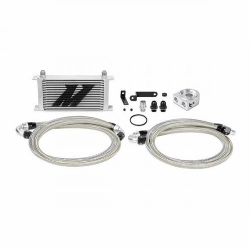 Mishimoto oil cooler kit | silver | for subaru wrx sti 2008–2014 | mmoc-sti-08