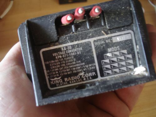 King radio 071-1041-01 ka-39 power converter - used avionics