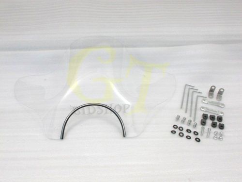 Windshield windscreen for yamaha virago vstar xv 125 250 400 535 750 920 w02#7