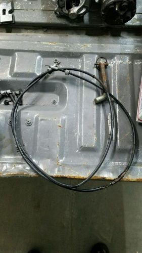 1997 97 rmk 700 polaris snowmobile body speedometer cable speedo wiring