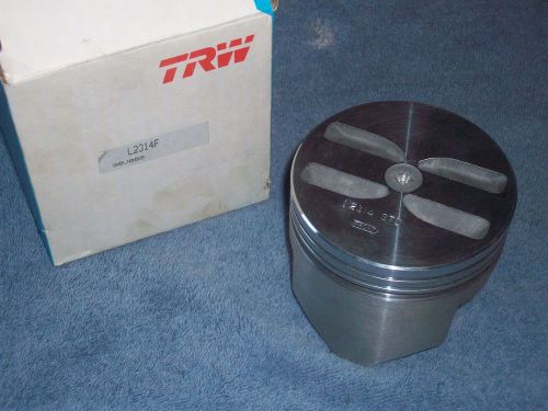 Chevy 307 trw l2314f std bore piston and pin assembly chevelle camaro nova