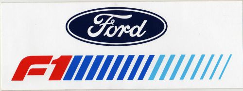 (10) ford f1 vintage  contingency race car decal decals