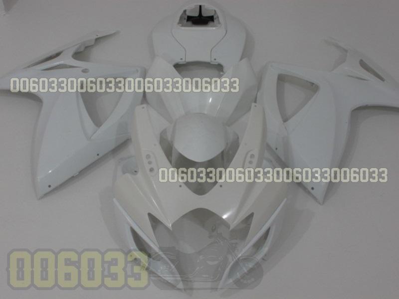 Unpainted fairing kit for gsxr600 gsxr750 gsxr 600 750 06-07 06 07 windshield