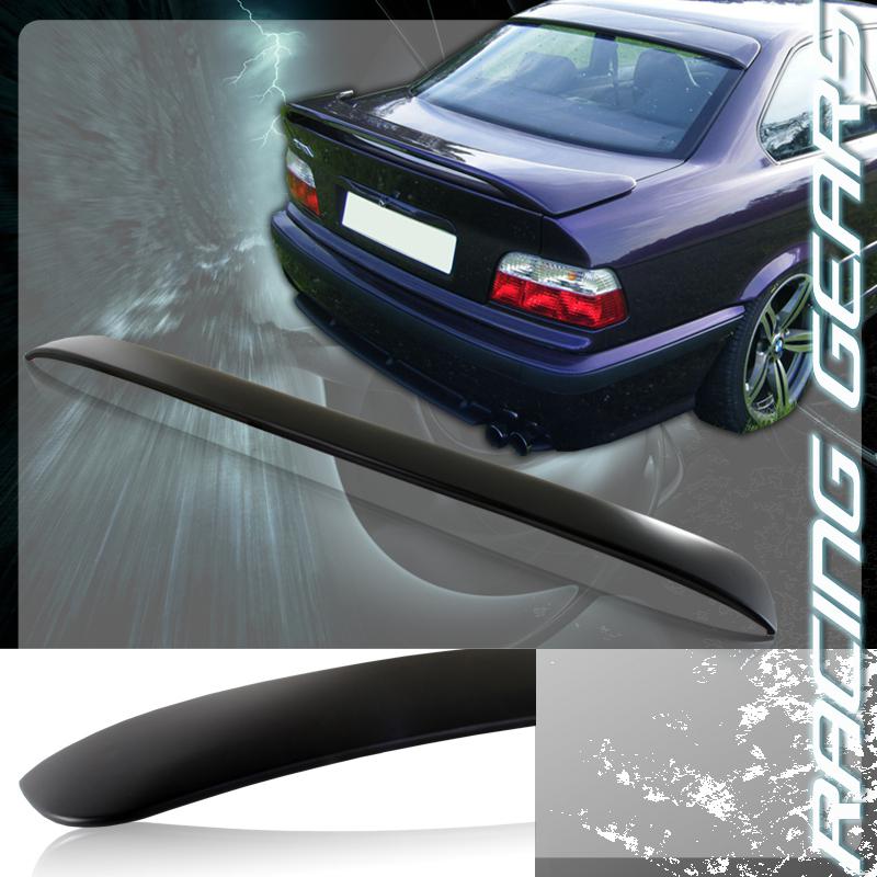 1992-1998 bmw e36 3 series 2 door coupe abs plastic rear roof window spoiler