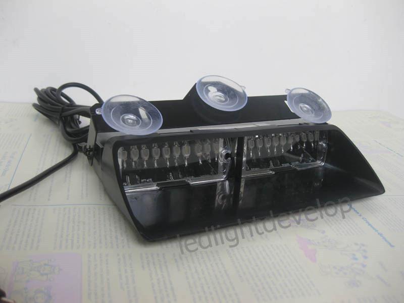 16leds windshield viper emergency security 12v strobe caution led flash light aw