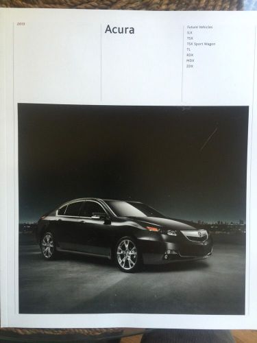 2013 acura full line brochure