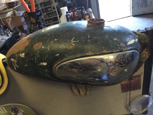 Vintage motorcycle gas tank, european