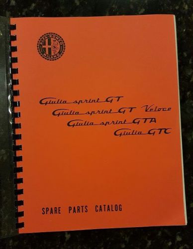 Alfa romeo gtv spare parts catalog