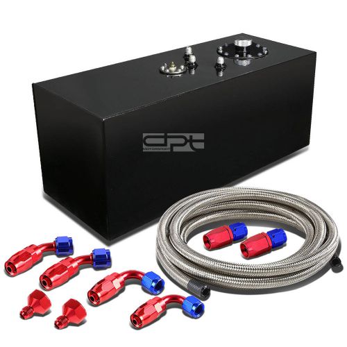 19 gallon top-feed coated race reserved tank+cap+level sender+nylon line kit