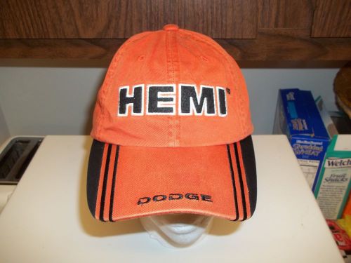 Dodge hemi offically licensed ballcap in preowned condition one size  selling nr