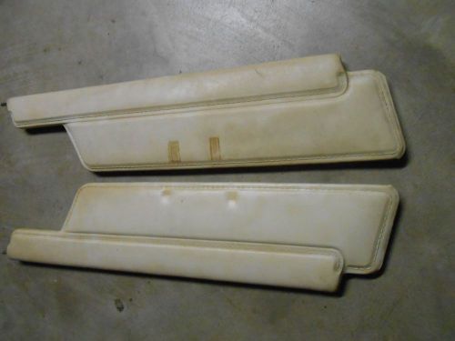 1963 64 ford galaxie 500 xl original fastback sunvisors and pins