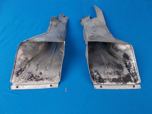 1970-1975 citroen sm maserati  front engine brake cooling ducts, pair