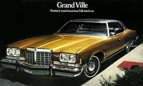 1974 pontiac grand ville brochure -grand ville convertible-grand ville hardtop