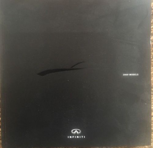 2009 infiniti full line brochure