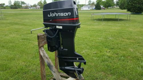 Evinrude johnson 50 hp outboard with controls