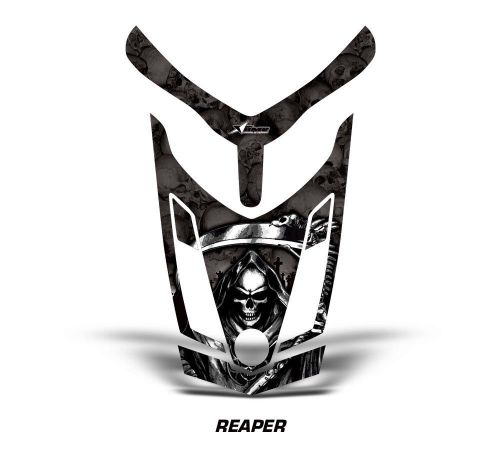 Ski doo rev xr gsx summit sled sticker decal hood graphic kit 2013 reaper - blk