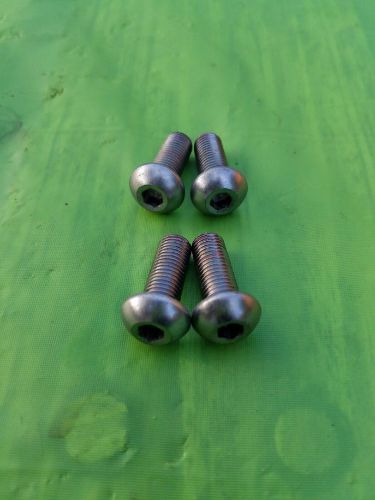 09-12 kawasaki ninja zx6r oem rear back subframe sub frame mounting bolts #0020