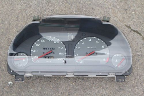 Jdm subaru legacy wagon bg gauge cluster speedometer turbo 5 speed oem 93-98