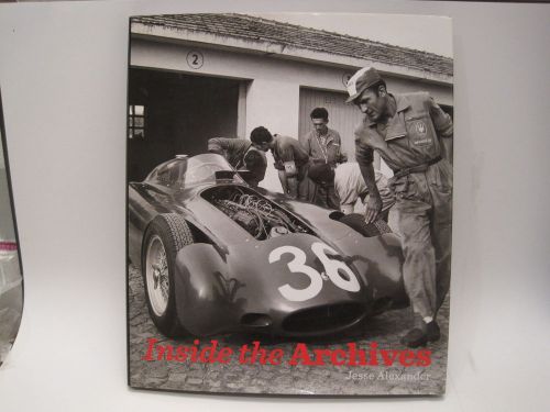 &#034;inside the archives&#034; by jesse alexander  vintage sports car racing