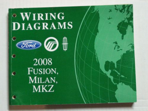 Ford oem wiring diagram manual 2008 fusion milan mkz