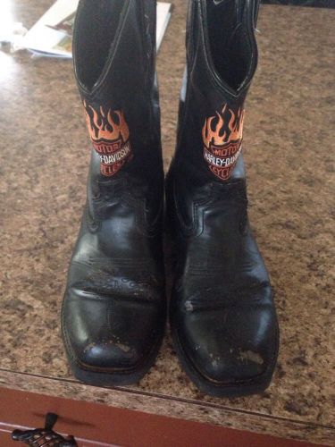 Harley davidson youth riding boots size 4