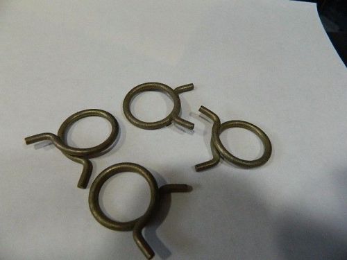 Nos spring 1/2 &#034; or 5/8  heater hose clamps, four for one bid gm # 272843