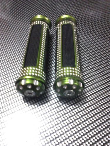 Scooter 125cc 150cc gy6 green grips 7/8&#034; bar