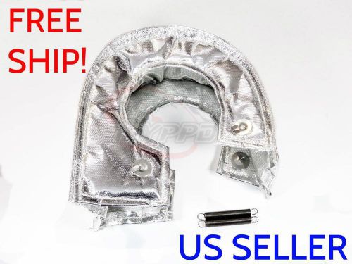 Nyppd t6 silver heat shield turbo blanket gt55 gt40 hx52 ht60 t88 s400 s475 s510