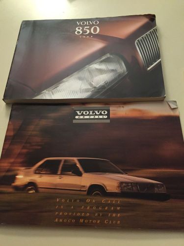 1995 volvo 850 owner&#039;s manual set with lots of extras-take a look!!