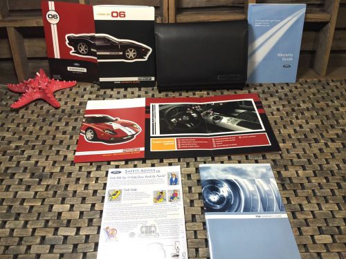 2006 ford gt gt40 owners manual + unused service/maintenance sect: +gt case oem