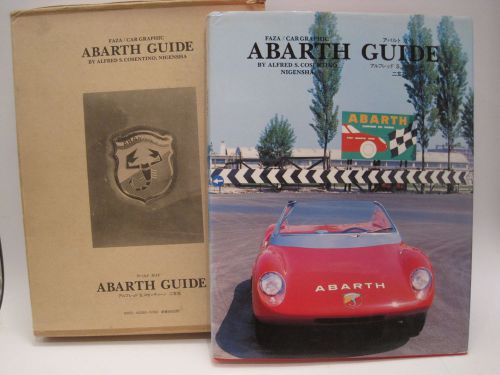 Reduced price!!  &#034; abarth guide&#034; by a. cosentino  (mille miglia fiat)