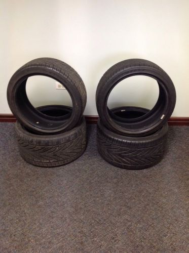 Used set good year eagle f1 high performance all season passenger tire