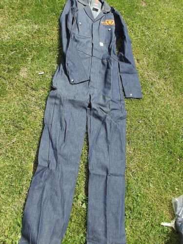 New vintage ttc subway transit denium jumpsuit uniform rr