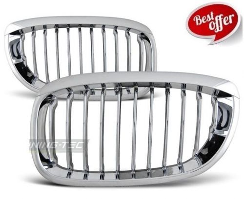 New front grill grbm17 bmw e46 04.03-06 c/c chrome