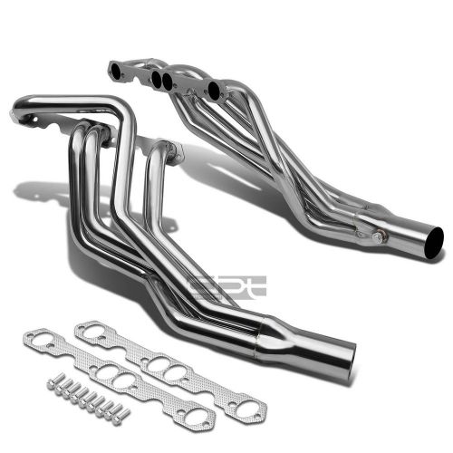 93-97 chevy camaro/firebird 5.7 lt1 stainless steel exhaust chrome header+gasket