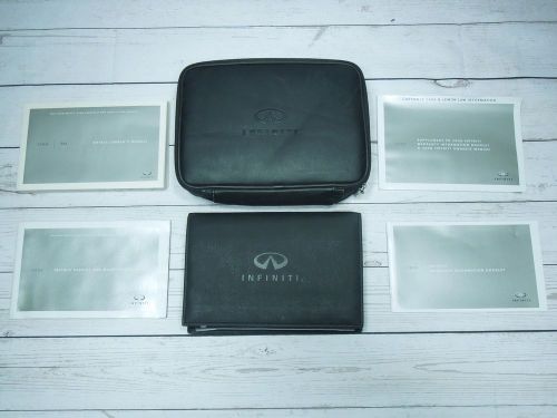 2008 infiniti g35 owners manual set