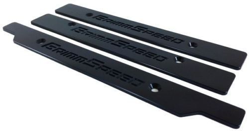 Grimmspeed gs front license plate delete for 1998 - 2010 subaru forester &amp; xt