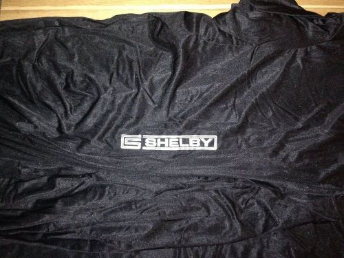 Shelby mustang custom car cover - very soft - black w/ logo