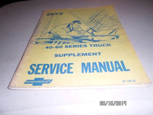 1968 chevrolet truck chassis overhaul manual