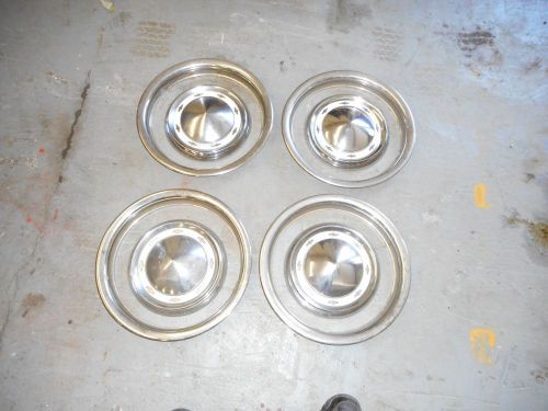 1955 chevrolet 210 hubcaps oem