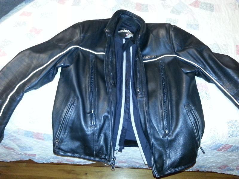 Harley davidson leather jacket fxrg 