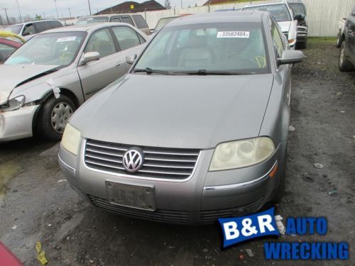 Passenger right headlight halogen headlamps fits 01-05 passat 9253653